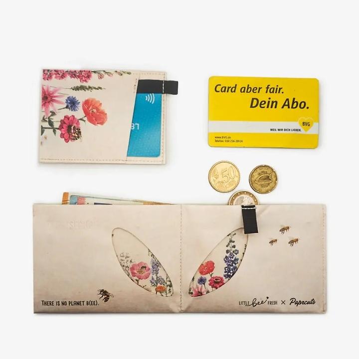 Produktbild Paprcuts RFID Portemonnaie Pro 2.0 Blumenwiese | Little Bee Fresh Koop