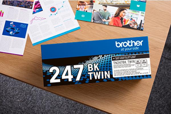 Actual product image Brother TN-247BKTWIN (FC)