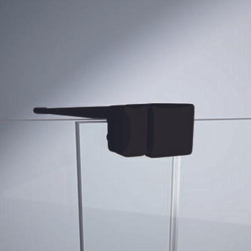 Image du produit Hüppe Xtensa pure Pare-bain Porte coulissante 1 élément avec segment fixe Largeur:140cm Charnièr (161 cm, 84 cm, 22 cm)