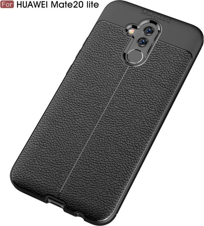 Produktbild Screenguard Huawei Mate 20 Lite Hülle Leather Design TPU Cover (Huawei Mate 20 Lite)