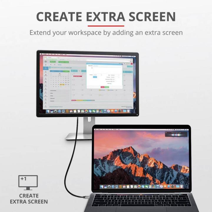 Immagine prodotto Trust Cavo di collegamento USB-C (1x spina USB-C (1.80 m, USB tipo C, HDMI)