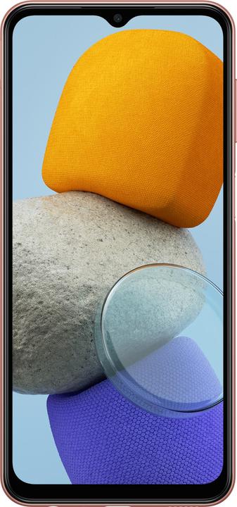 Actual product image Samsung M23 SM-M236 4+128GB DS 5G ORANGE COPPER OEM (128 GB, Orange, Dual SIM, 3G)