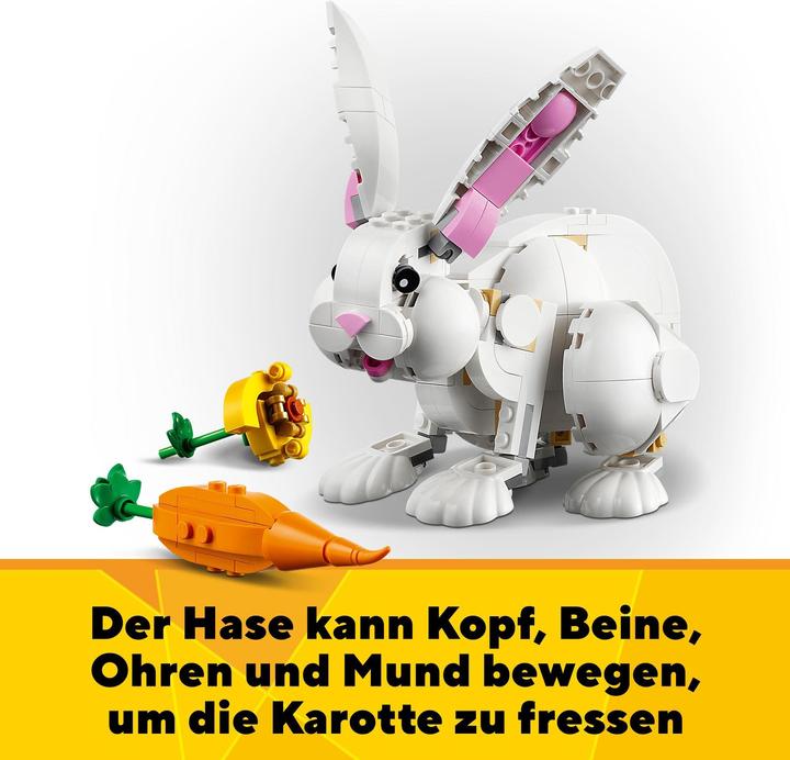 Produktbild LEGO Weisser Hase (31133, LEGO Creator 3-in-1)