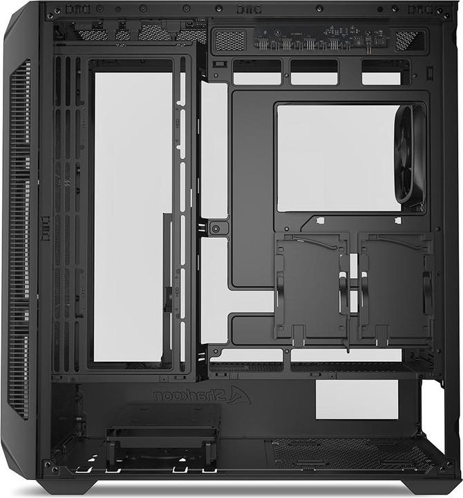 Immagine prodotto Sharkoon AK5G RGB Black ATX (nero) (ATX, Mini-ITX, mATX)