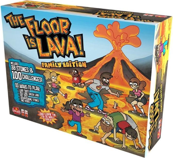 Actual product image Goliath Toys The Floor is a Lava (German, French, Italian, English)