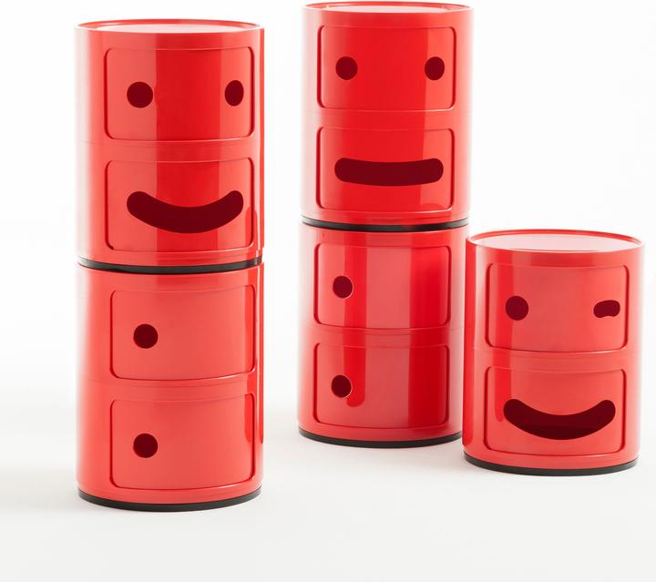 Produktbild Kartell Componibili Smile Containermöbel zwinkernd (Ø 32 x 40 cm)