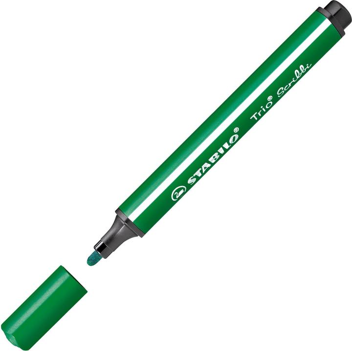 Immagine prodotto STABILO Trio Scribbi Pennarello triangolare a molla (Verde, 1 x)
