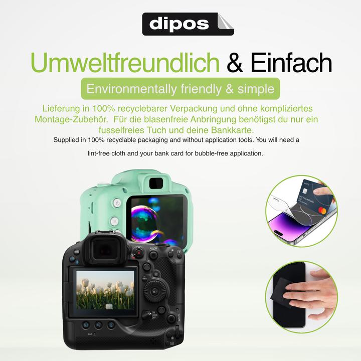 Immagine prodotto Dipos Pellicola Protettiva Antiriflesso per DJI Osmo Action 4 (Vorderes Display)