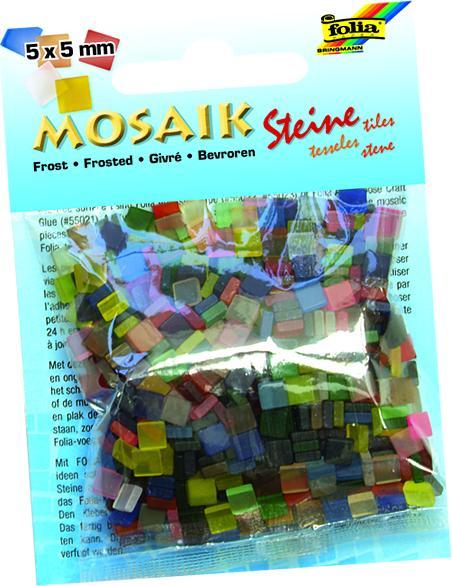 Actual product image Folia Mosaic stones FROST, 45g, 5x5mm
