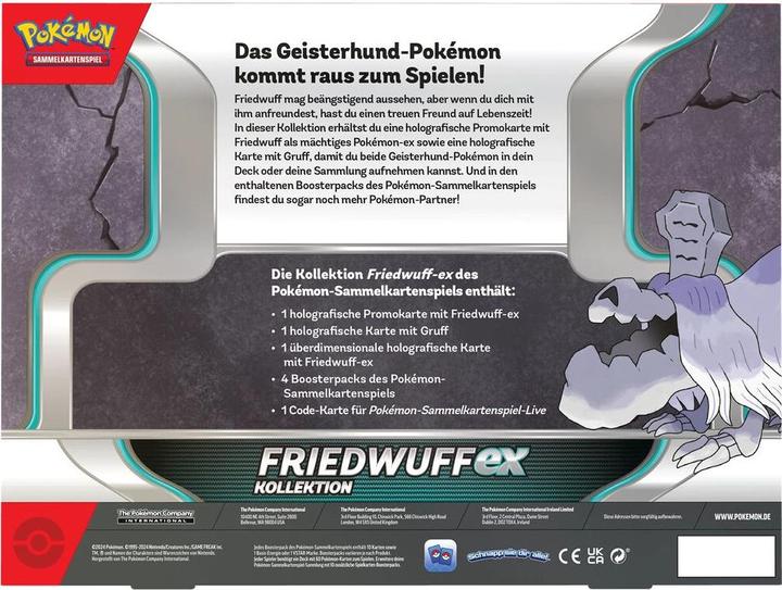 Image du produit Pokémon Pokemon TCG: Friedwuff-ex Kollektion (Allemand, Coffret & Collection)