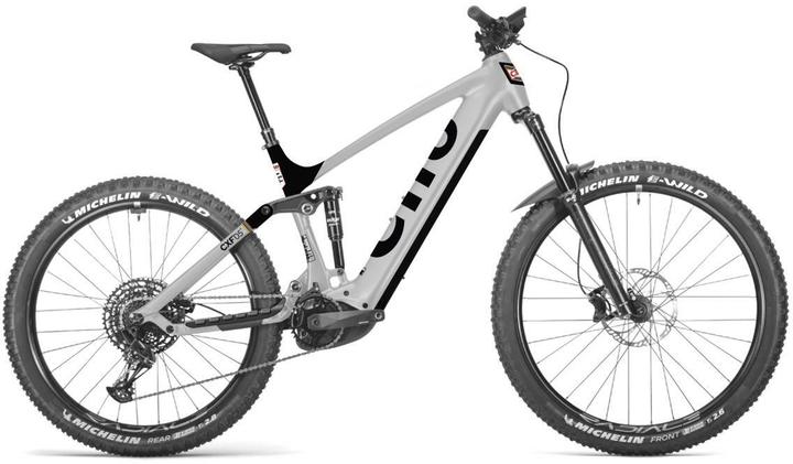 Cilo VTT électrique Diamondcross CXF°05+, argent, L (47 cm)