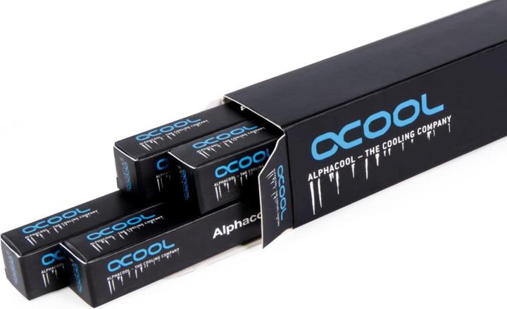 Produktbild Alphacool HardTube 16mm 4x 80cm (0.80 m, Carbon)