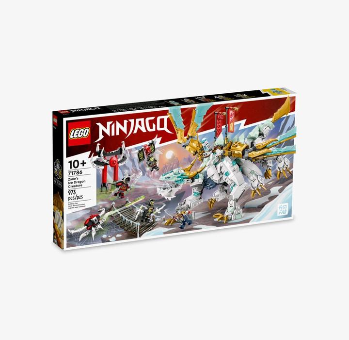 Actual product image LEGO Zane's ice dragon (71786, LEGO Ninjago)