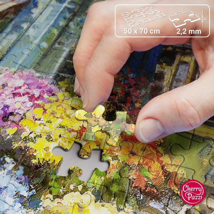 Productafbeelding Cherry Pazzi Puzzel bloemenmarkt 1000 stukjes (1000 onderdelen)