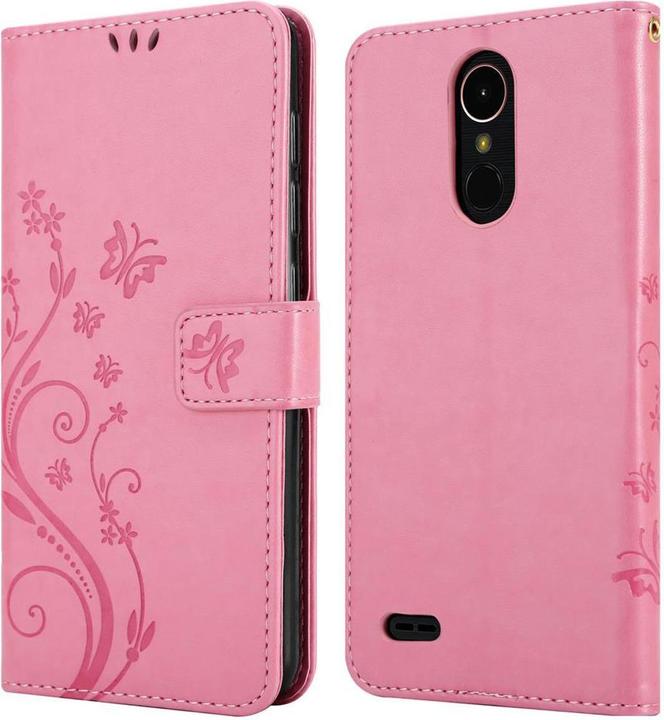 Actual product image Cadorabo Flower Book Cover (K11, LG K11 Plus, LG K10 2018)