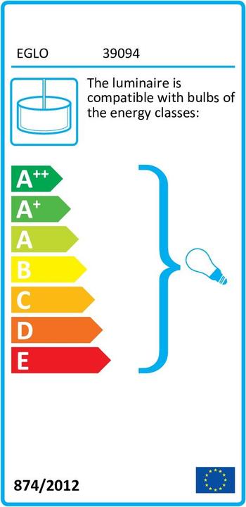 Energie-Label EGLO Basilano (100 cm)