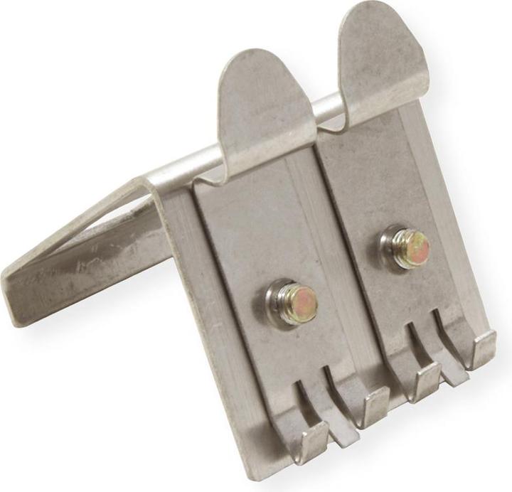 Actual product image Value Top-hat rail adapter for 2 Keystones (Keystone module holder)