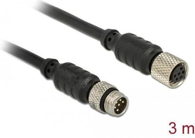 Produktbild Navilock GPS-Kabel 6-poliges M8 (M) bis 6-poliges M8 (W) (3 m)
