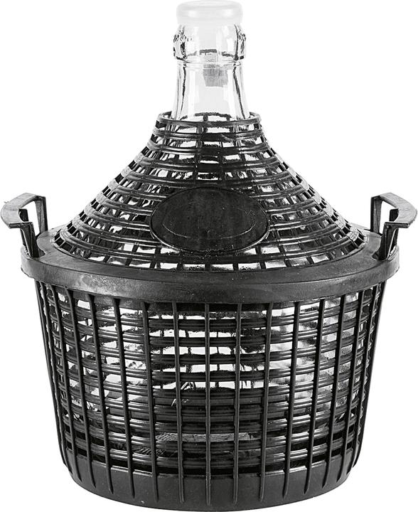 Produktbild Schmitt Glasballon mit Kunststoffkorb (1 Stk., 5 l)