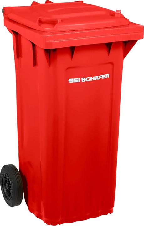 Image du produit SSI Schäfer Conteneur à déchetsrouge (120 l)
