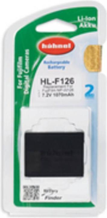 Immagine prodotto Hähnel Batteria sostitutiva HL-F126, per Fuji NP-W126 (Accumulatore di carica elettrica)