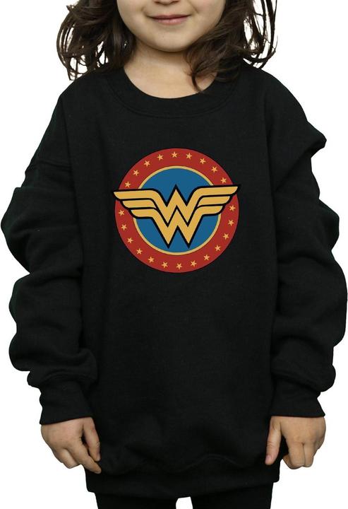 Immagine prodotto Wonder Woman Circle Logo Felpa Ragazze (116)