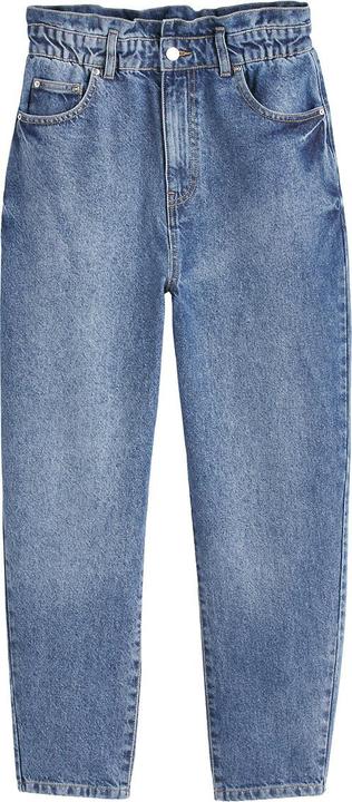 Actual product image La Redoute Collections Balloon jeans with high paperbag waistband (M)