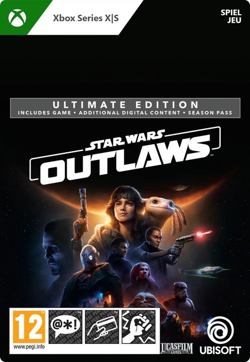 Image du produit Microsoft Code de téléchargement Xbox Star Wars Outlaws Ultimate Edition (Xbox Series X, Xbox One X, Xbox One S, Xbox Series S)
