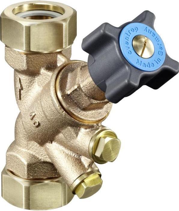 Image du produit Oventrop OV Robinet d'arrêt Hydrocontrol ATR PN 16 2 x AG u écrou DN 20 1Zol