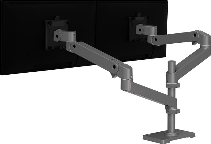Produktbild Ergotron LX PRO ARM DUAL DISPLAY STACKING darkgrey (Tisch, 27.01")