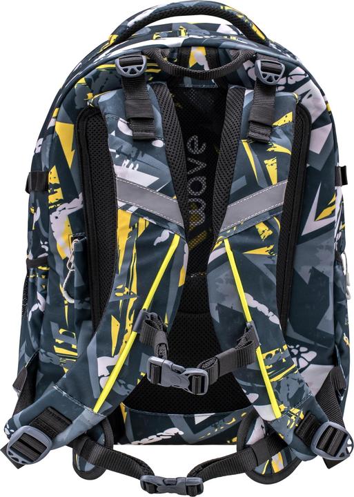 Actual product image Wave Infinity Backpack Set 2-piece Yellow Graffit (30 l)