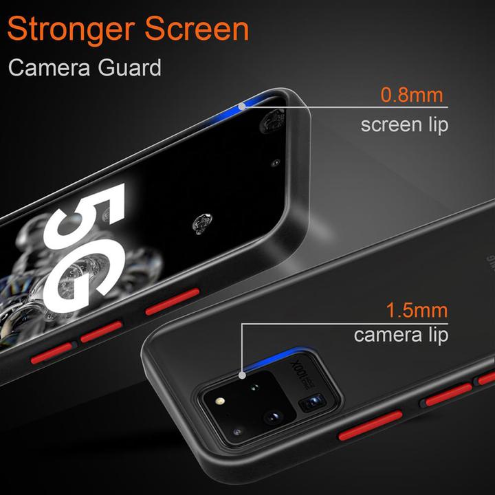 Produktbild Cadorabo Hybrid Matt Cover (Samsung Galaxy S20 Ultra)