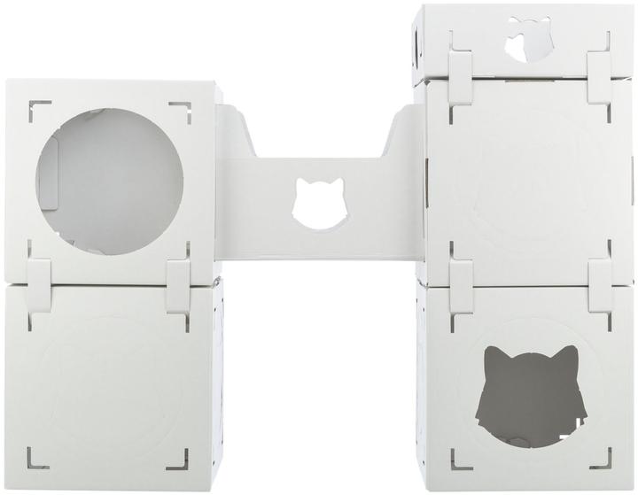 Produktbild Trixie Katzenmöbel Casa Cara, Pappe, 93 × 72 × 30.5 cm, Weiss (73 cm, Weiss)