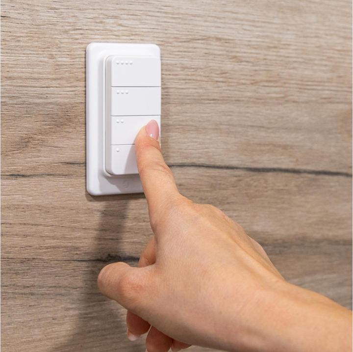 Produktbild Shelly BLU RC Button 4 (Gerätespezifische Fernbedienung, Bluetooth)