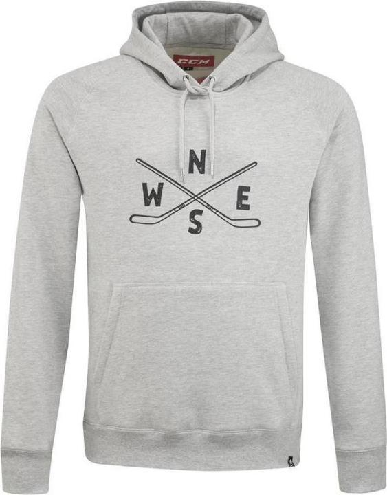 Produktbild CCM Direction SR Kapuzenpullover (Grau, XXL) (XXL)