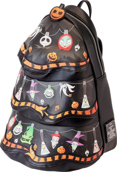 Actual product image Loungefly Nightmare Before Christmas by Figural Tree Backpack