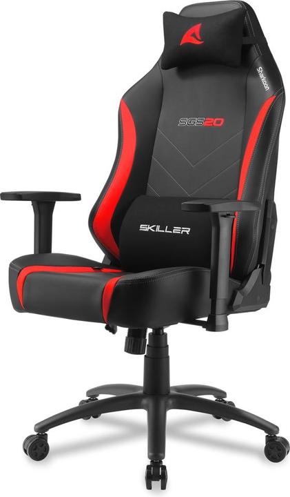 Sharkoon Sedia da gioco Skiller SGS20, / rosso PU