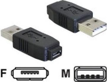 Produktbild Delock USB2.0 Micro-Adapter A-St/Micro-B/Bu (USB-A, Micro USB, 14.50 cm)