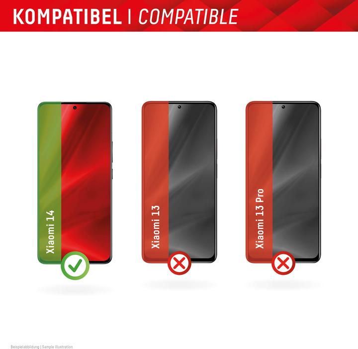 Image du produit Displex Real Glass, 2D Panzerglas (1 pièce(s), Xiaomi 14)