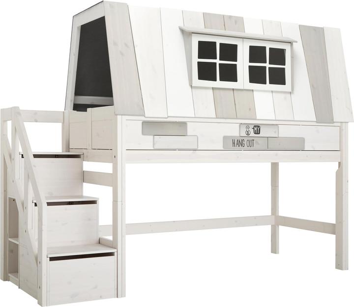 Produktbild Lifetime Kidsrooms Halbhohes Bett Hangout (90 x 200 cm)