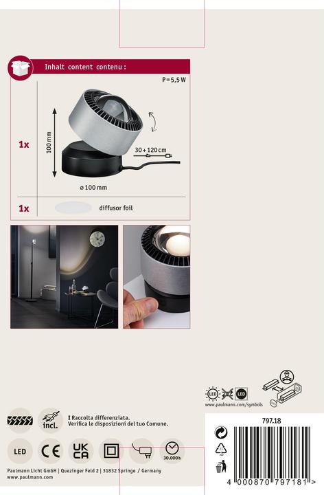 Image du produit Paulmann Aldan (400 lm)
