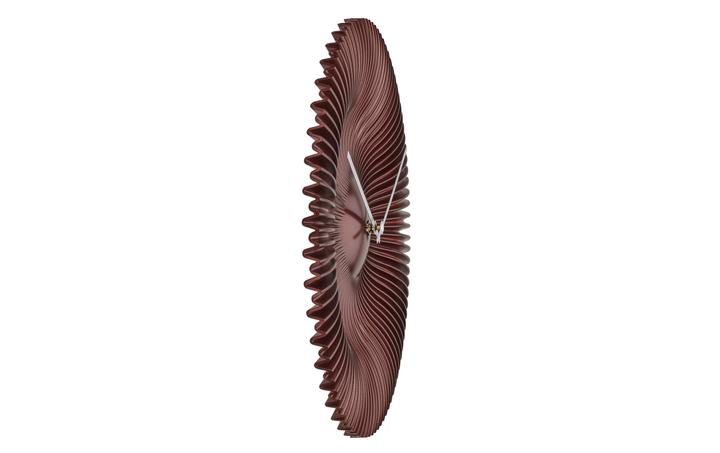 Image du produit TFA Horloge murale radio analogique design ROKOKO 60.3520 style rétro 330 mm aspect éventail (33 cm)