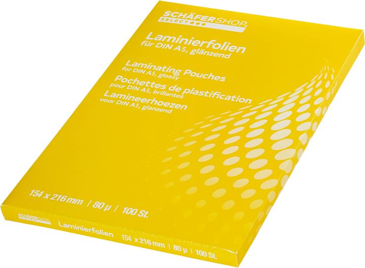 Image du produit Schäfer Shop Feuilles de plastification (A5, 100 pièce(s), 80 µm)