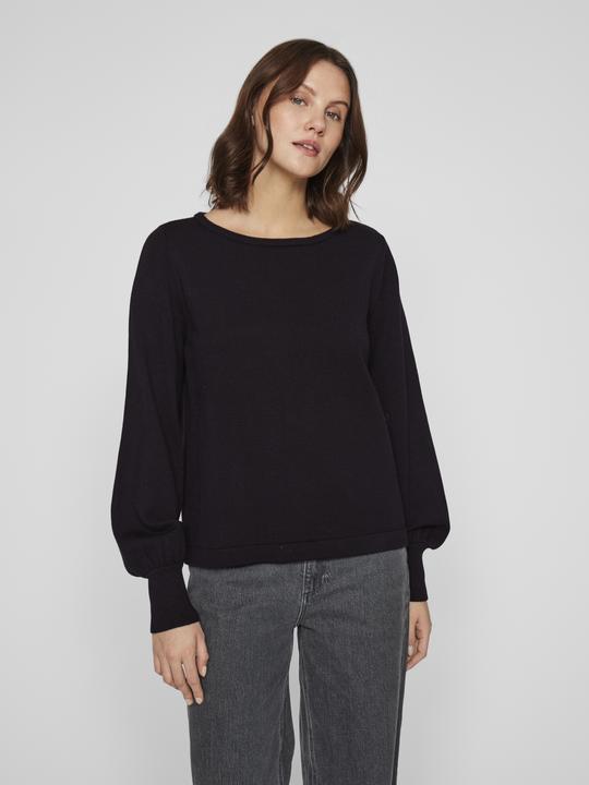 Actual product image Vila U-boat neck knitted jumper (S)