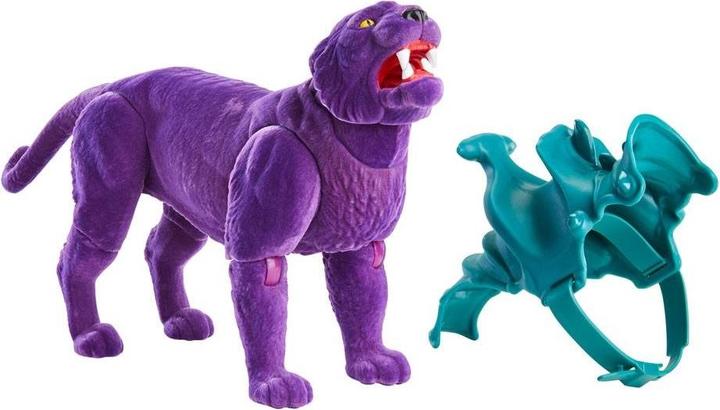 Actual product image Mattel Masters of the Universe Origins Panthor Flocked Collectors Edition Exclusive