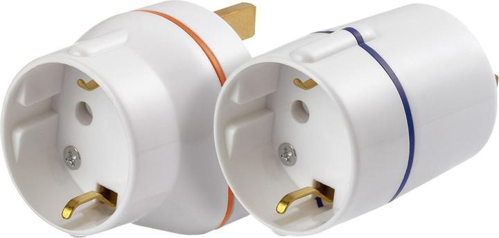 Image du produit Go Travel Équipements électriques et électroniques Adaptateur Euro-US 2pcs.