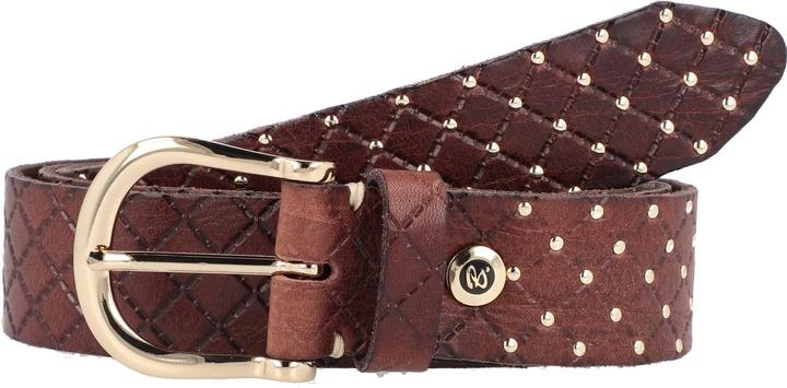 Produktbild B.Belt Lina Gold Nietengürtel Leder (100)