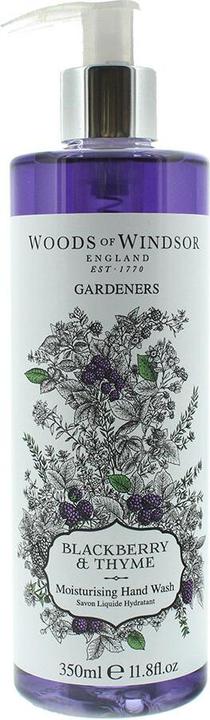 Actual product image Woods Of Windsor Blackberry & Thyme Hand Wash incl. dispenser (350 ml) (Liquid soap, 350 ml)