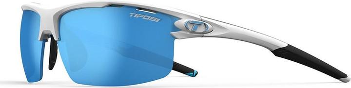 Actual product image Tifosi RIVET sunglasses matt white (3 lenses 14.7 % Clarion Blue, 41.4 % AC Red, 95.6 % Clear) (NEW)