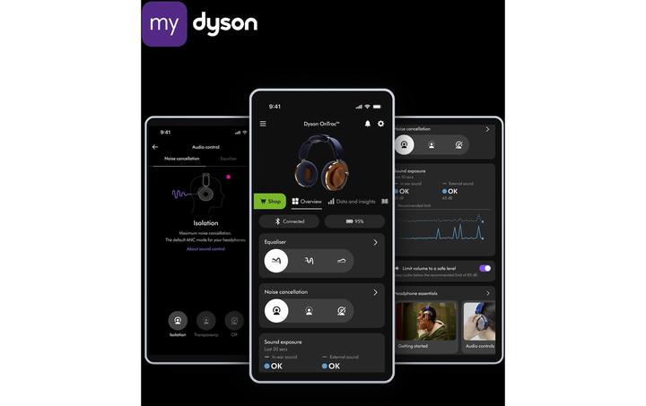Actual product image Dyson OnTrac (ANC, 55 h, Cable, Wireless)